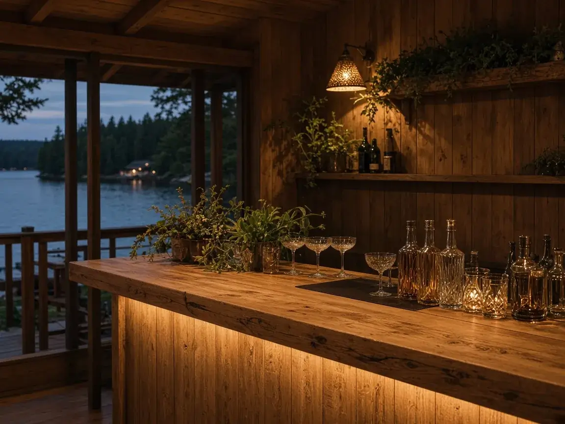 Lounge bar detail