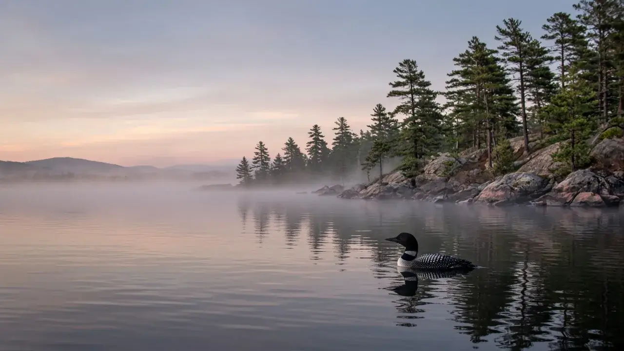 Muskoka shoreline path