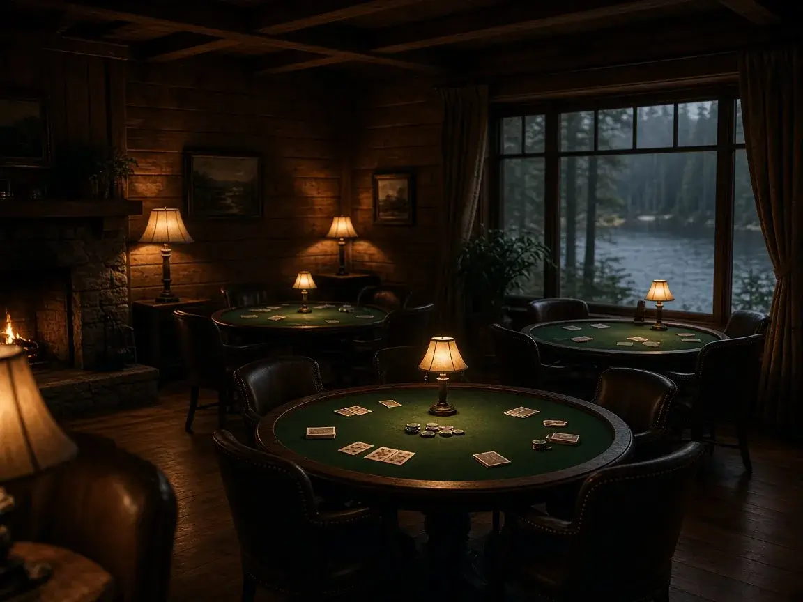 Loon Lounge gaming room interior